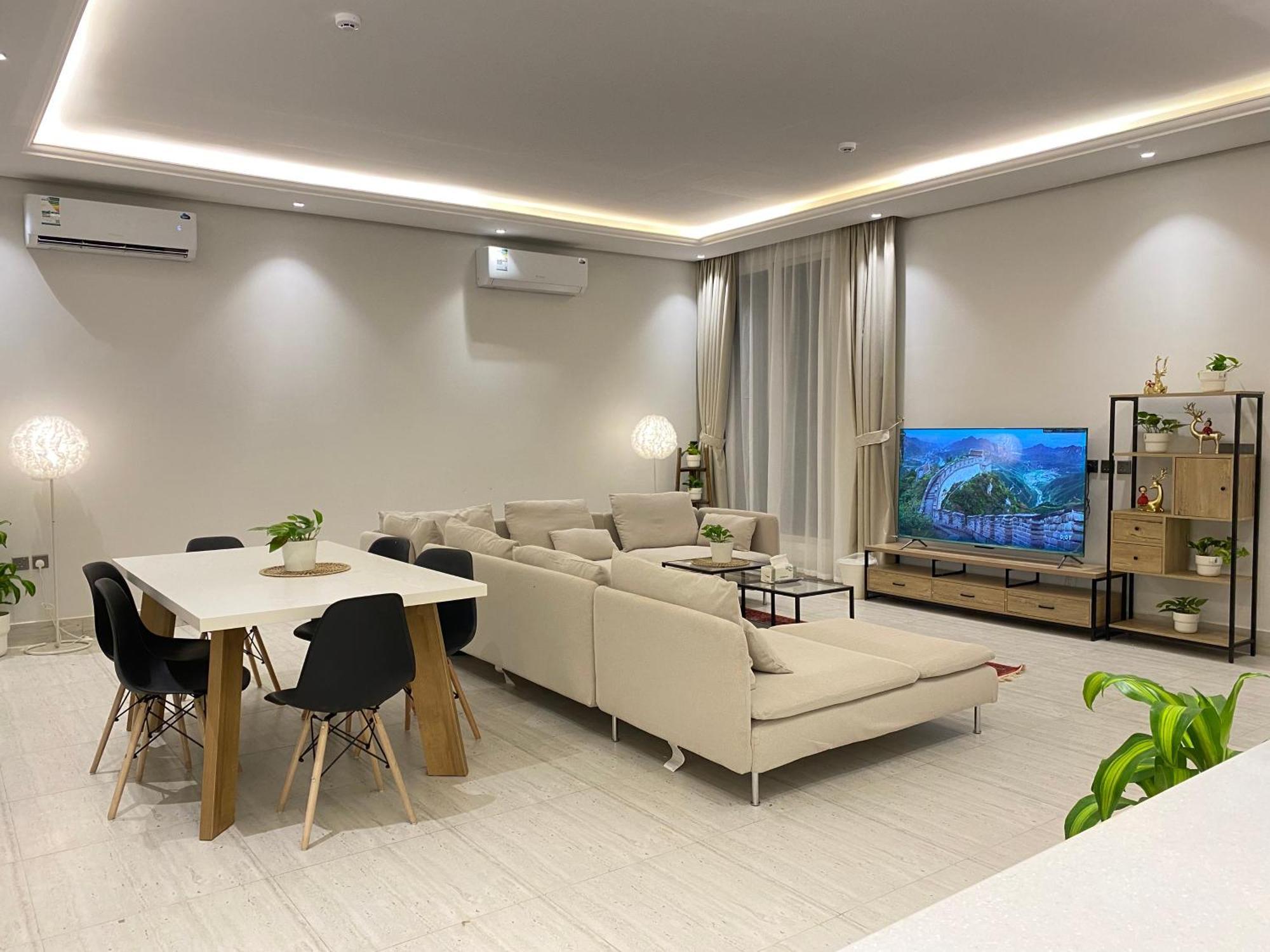 الرياض البوليفارد شقق عبيه Vip الفاخره Luaran gambar